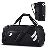 Sporttasche für Damen und Herren, 58L Reisetasche Groß Sporttasche mit schuhfach und Nassfach, Trainingstasche Herren Saunatasche Fitness Tasche Gym Bag für Fitness, Schwimmen, Sport, Reisen