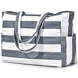 oscaurt Strandtasche Groß Tote Bag Damen Handtasche Umhängetasche Strandtasche XXL Familie Reisetasche Sporttasche Badetasche Saunatasche Geschenke für Frauen